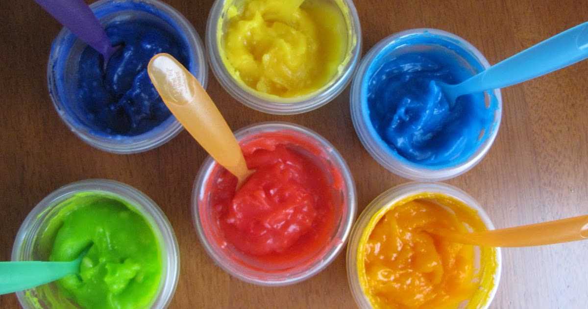 Как сделать пальчиковые краски в домашних условиях | семья и мама