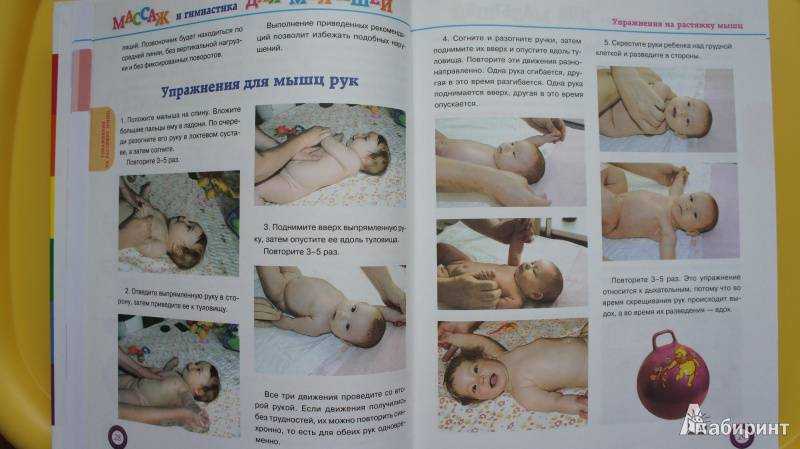 Гимнастика для новорожденных с первых дней жизни