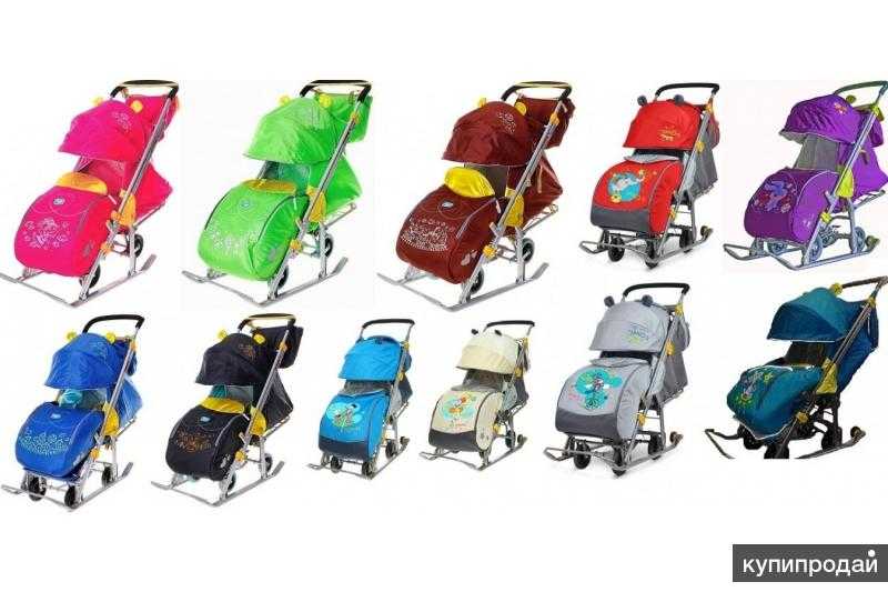Лучшие санки-коляски для детей - рейтинг 2021