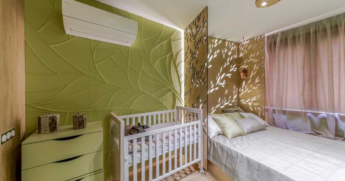Дизайн спальни с кроваткой – оформляем уютный детский уголок в комнате родителей