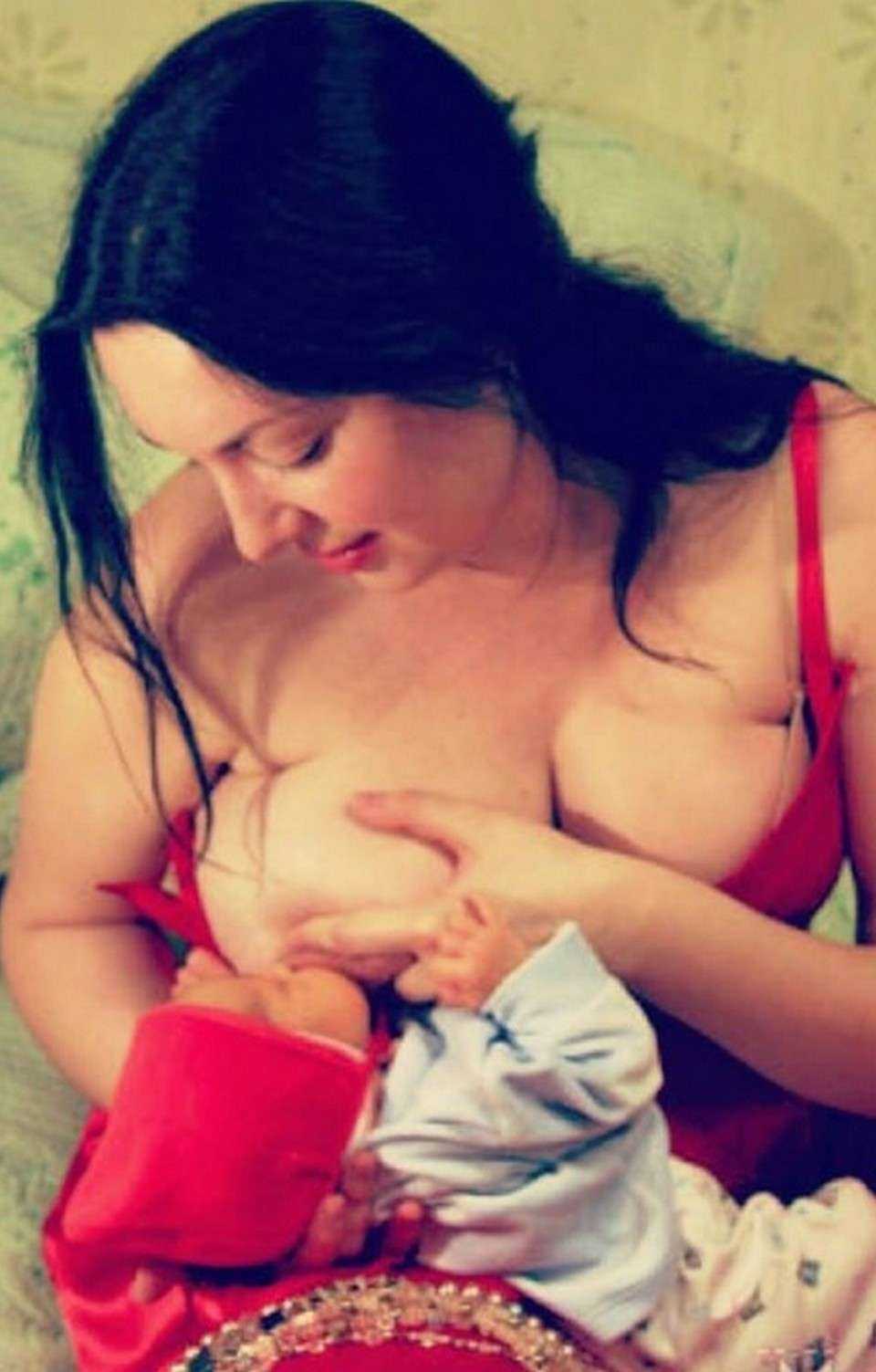 грудь у женщин кормящих фото 74