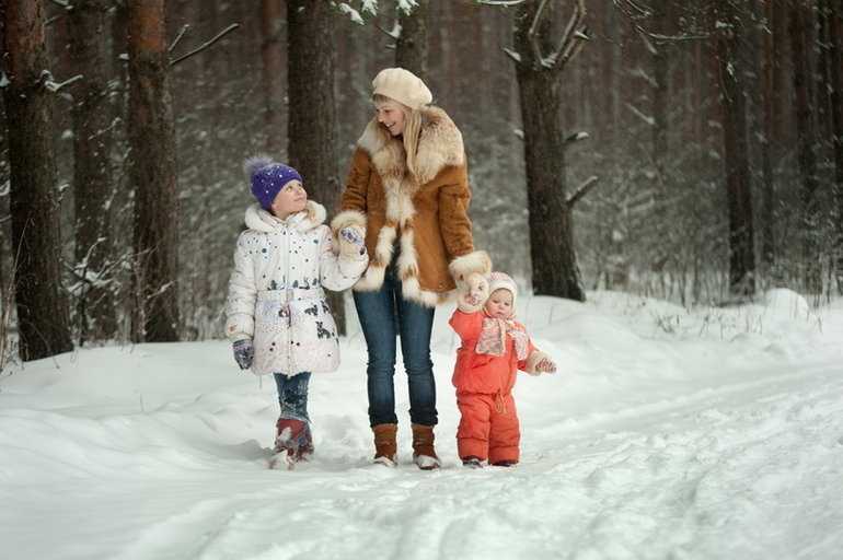 Консультация «зимние прогулки в детском саду»