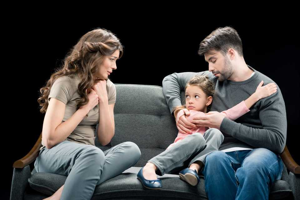 Развод с двумя детьми