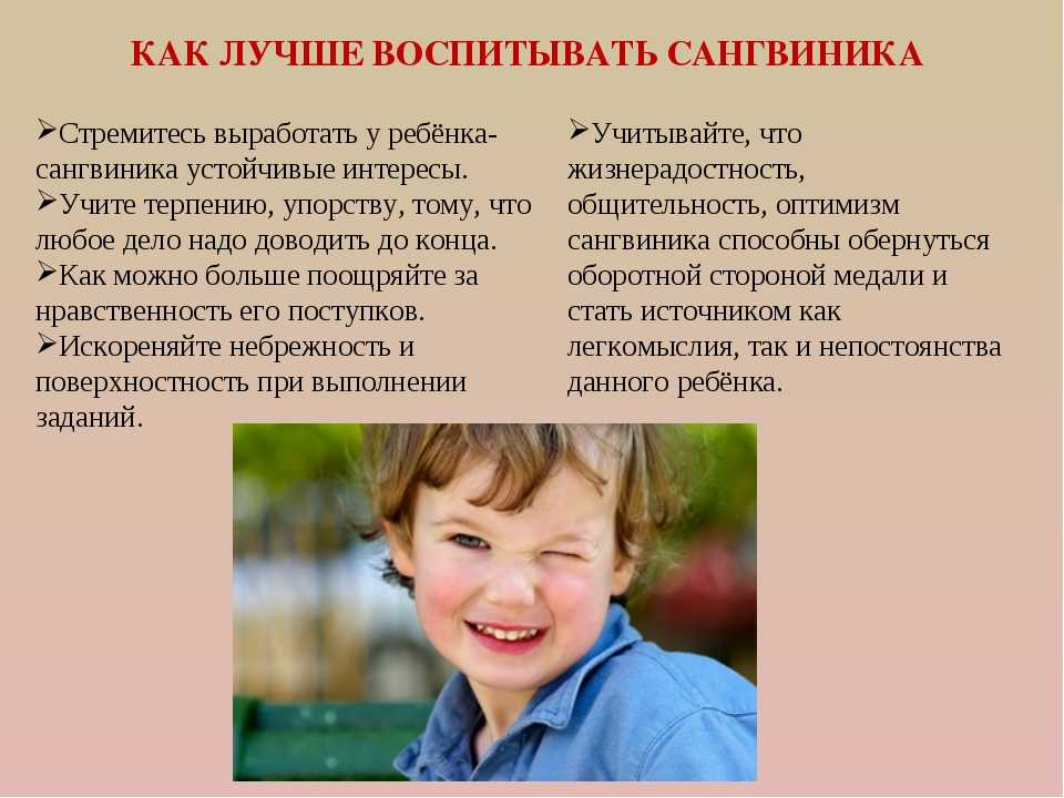 Детский темперамент и особенности воспитания