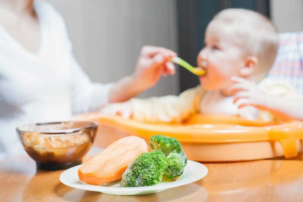 Кормление ребенка по месяцам: питание детей до года (норма + таблица)