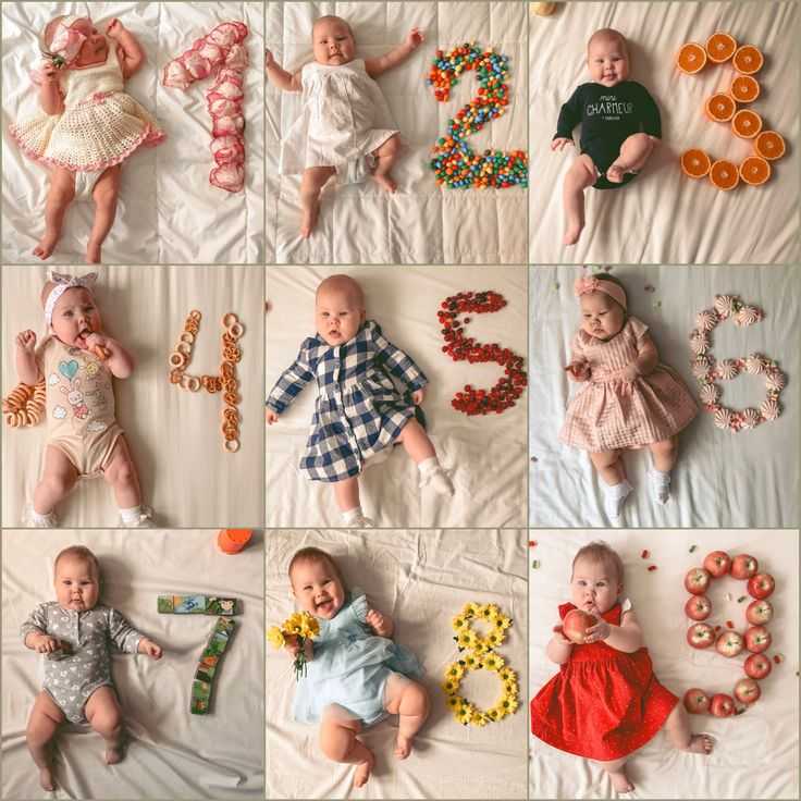 Фото детей до года по месяцам. 10 идей для фотосессий и 100 фото