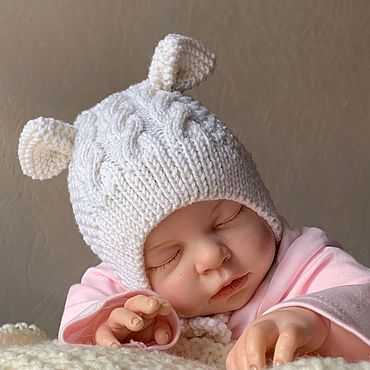 Чепчик для новорожденного спицами - 120 фото лучших выкроек с подробным описанием пошива