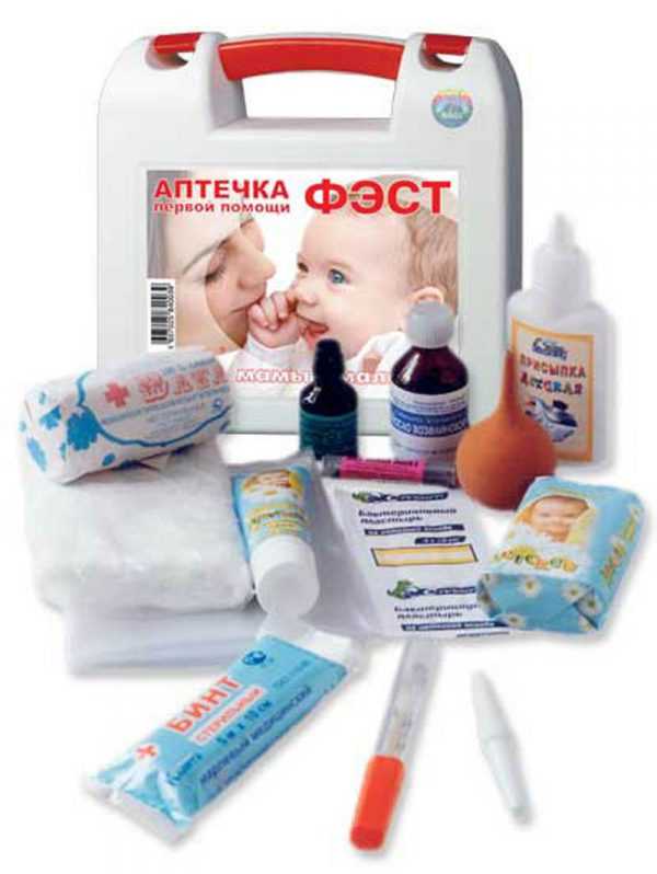 Аптечка для новорожденного: список необходимого, лекарства для детской аптечки грудничка