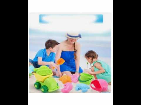 Летние игры с песком для детей 3-4 лет