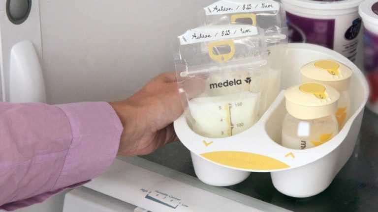 Хранение сцеженного грудного молока