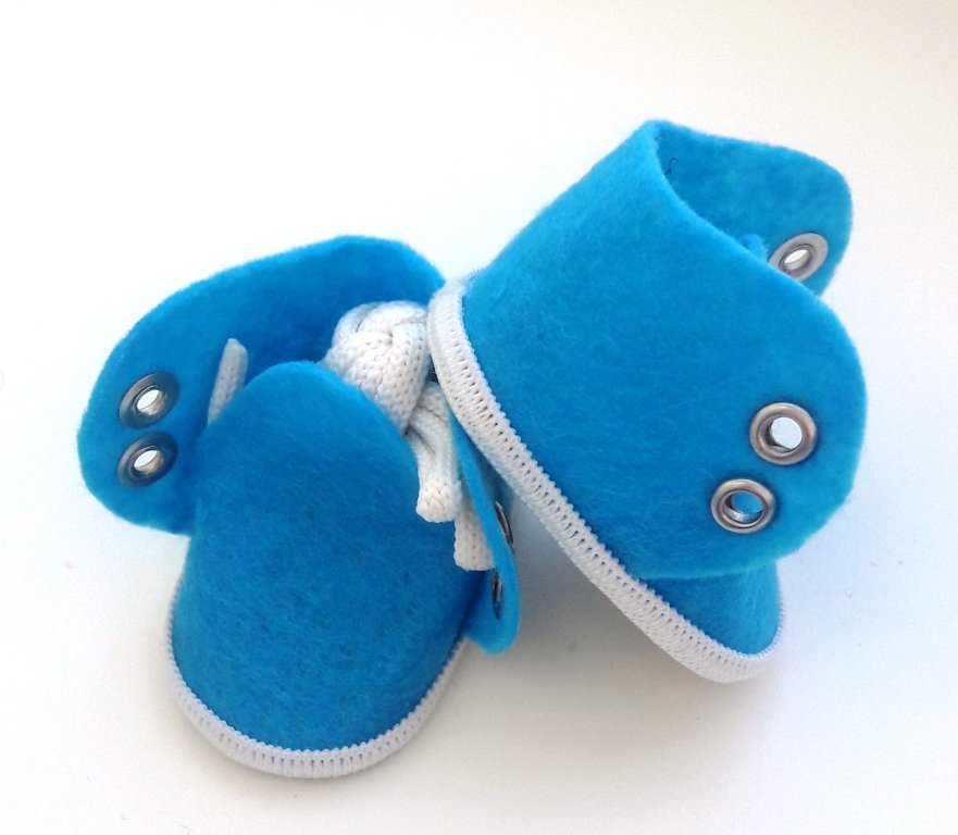 Пинетки для новорожденных: мастерим обувь для самых маленьких самостоятельно
