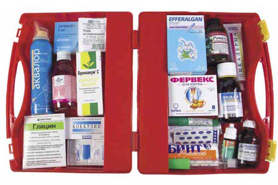 Список лекарств для аптечки в дорогу