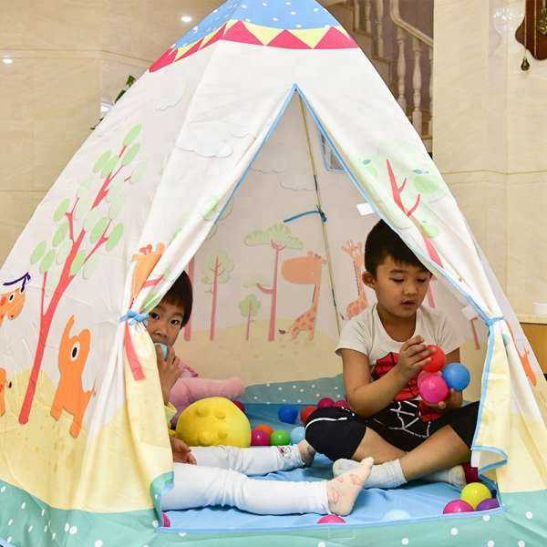 100 лучших идей: детский игровой домик/палатка на фото