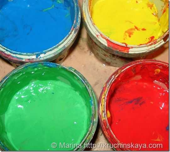 Как сделать пальчиковые краски дома: 3 безопасных рецепта