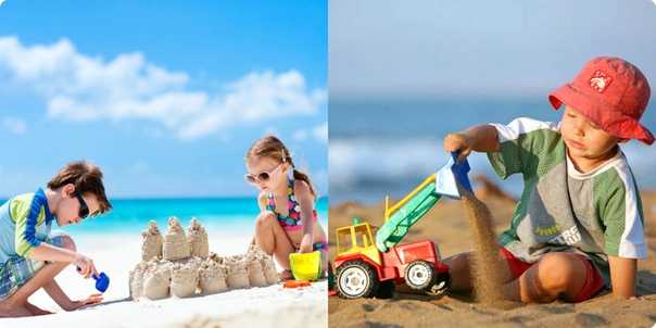 Игры на пляже ☀ для детей, во что поиграть ребенку на море