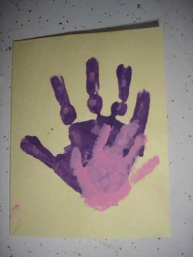 Отпечаток руки ребенка - ручная работа и креатив - интернет-журнал | поделки своими руками