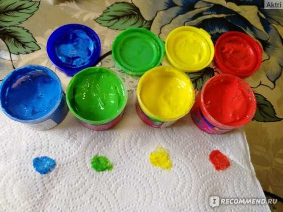 Как сделать пальчиковые краски в домашних условиях | семья и мама