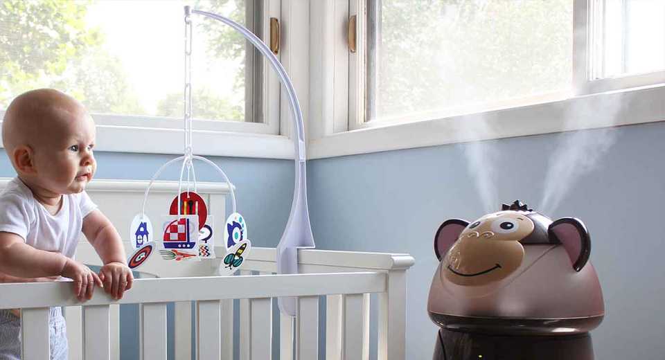 Где правильно ставить увлажнитель воздуха: в комнате или детской?