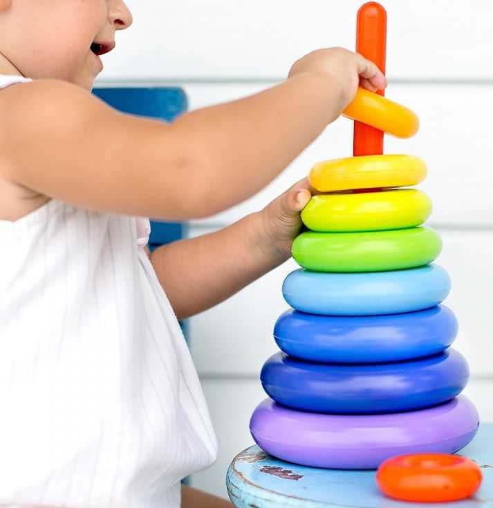 В каком возрасте малыш начинает собирать пирамидку, и как научить ребенка складывать игрушку быстро и правильно?