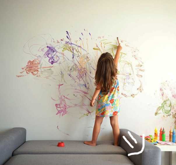 Чем рисовать ребенку на стенах, прошу совета - болталка для мамочек малышей до двух лет - страна мам