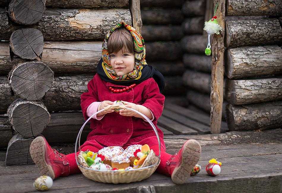 Пасха дети ходят по домам