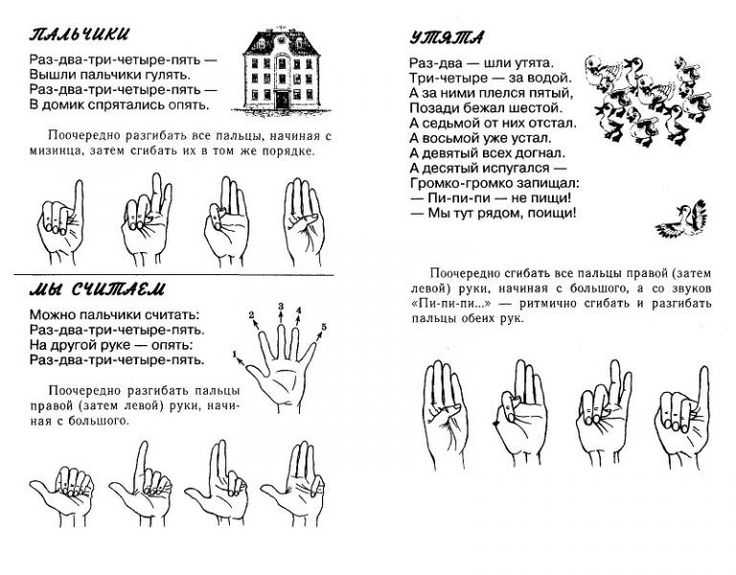 Как развивать речь дошкольника с помощью пальчиковой гимнастики