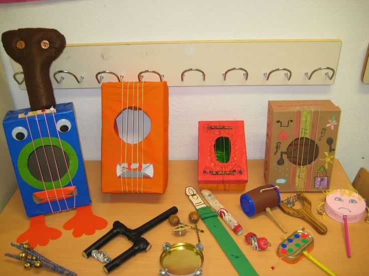 Музыкальные инструменты для детей своими руками