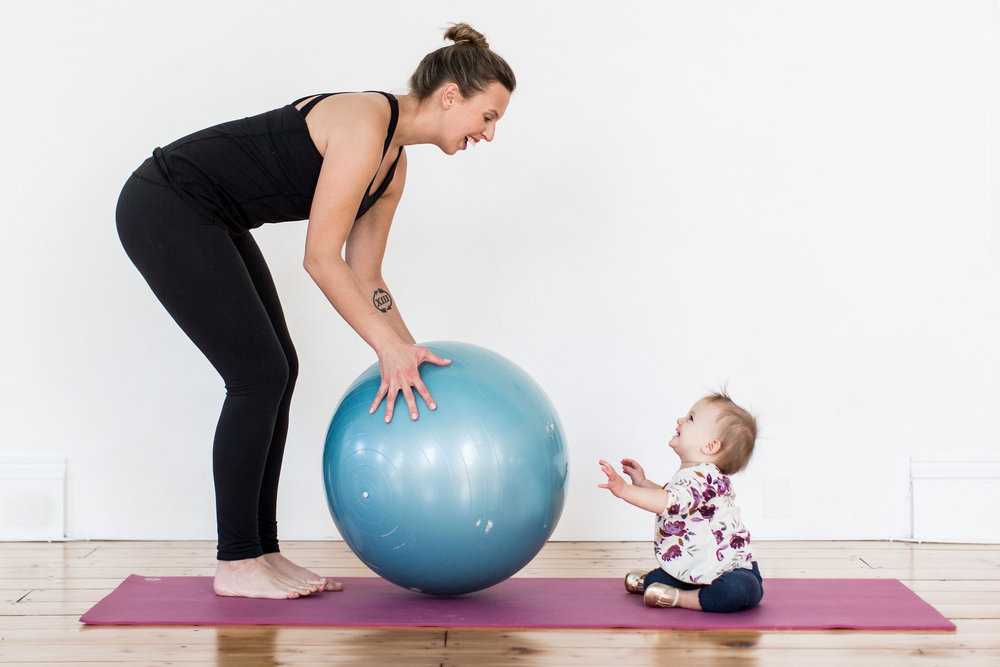 Фитбол для грудничков: упражнения для новорожденных в 1, 2, 3, 4, 5, 6, 7 месяцев, а также для 1 года
