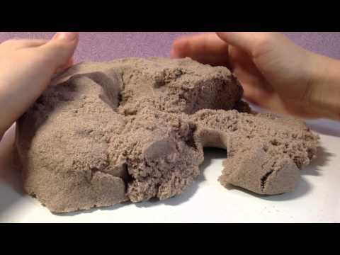 Как сделать для детей кинетический песок в домашних условиях своими руками