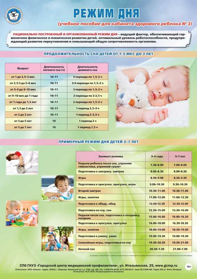 Распорядок дня грудничка по месяцам 👶: режим кормления, сна ребенка до года (таблица)