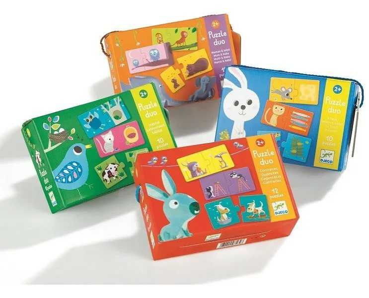 Игровые наборы djeco: игрушки для развития от 1 года до 5 лет