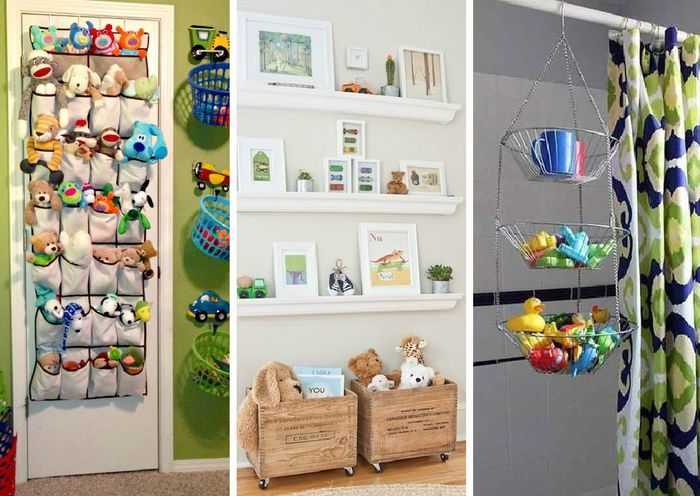 Продуманная система хранения в детской: 10 идей, где хранить игрушки и одежду