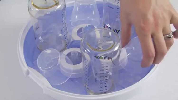 Как стерилизовать в микроволновке детские бутылочки