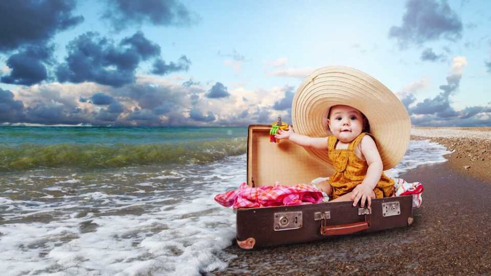 Что взять на море с ребенком: список необходимых вещей в поездке