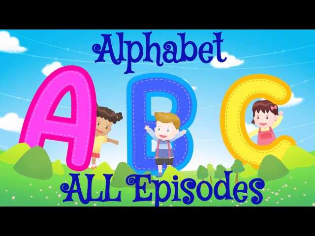Английский алфавит для детей: карточки, песенки, видео